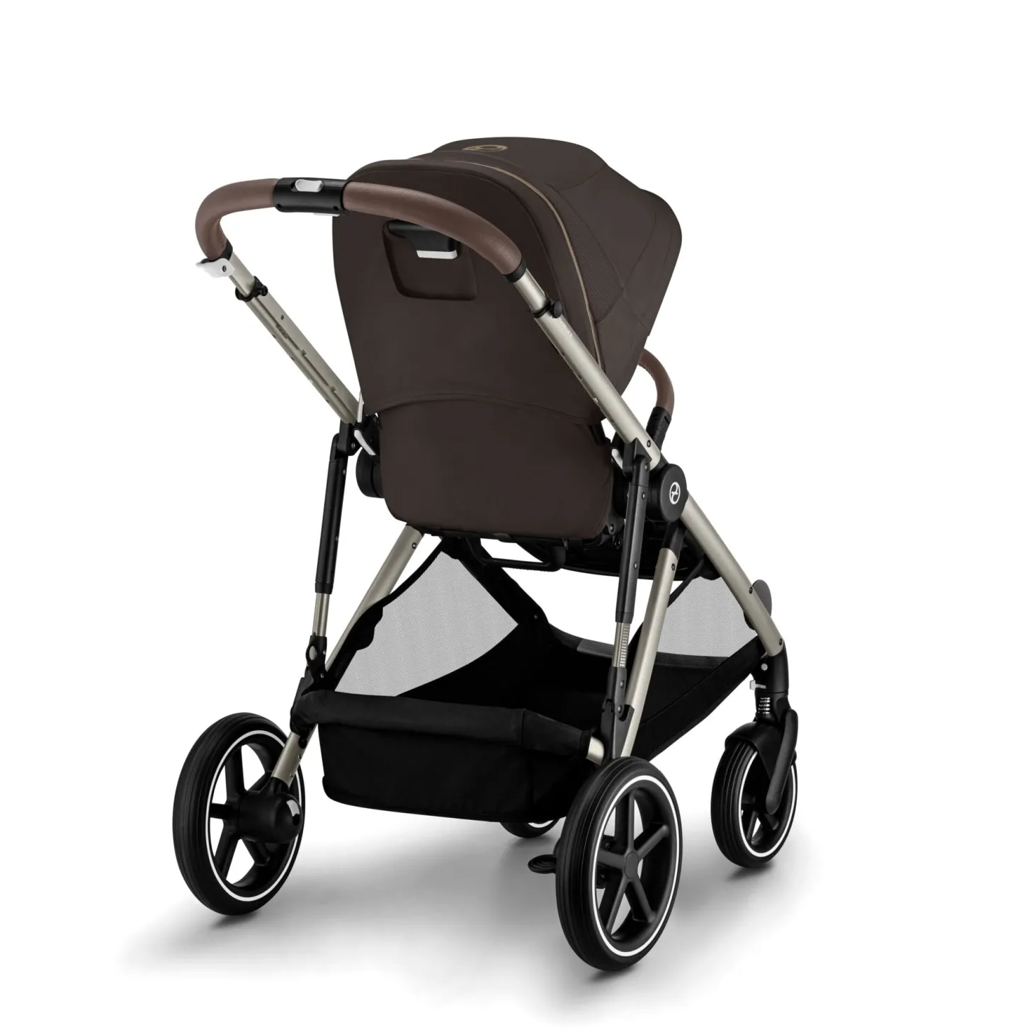 Cybex Poussette Gazelle S Silver - Chocolate