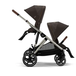 Cybex Poussette Gazelle S Silver - Chocolate