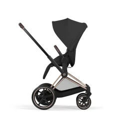 Cybex Poussette électrique tout-terrain Duo e-PRIAM Rose Gold / Sepia Black
