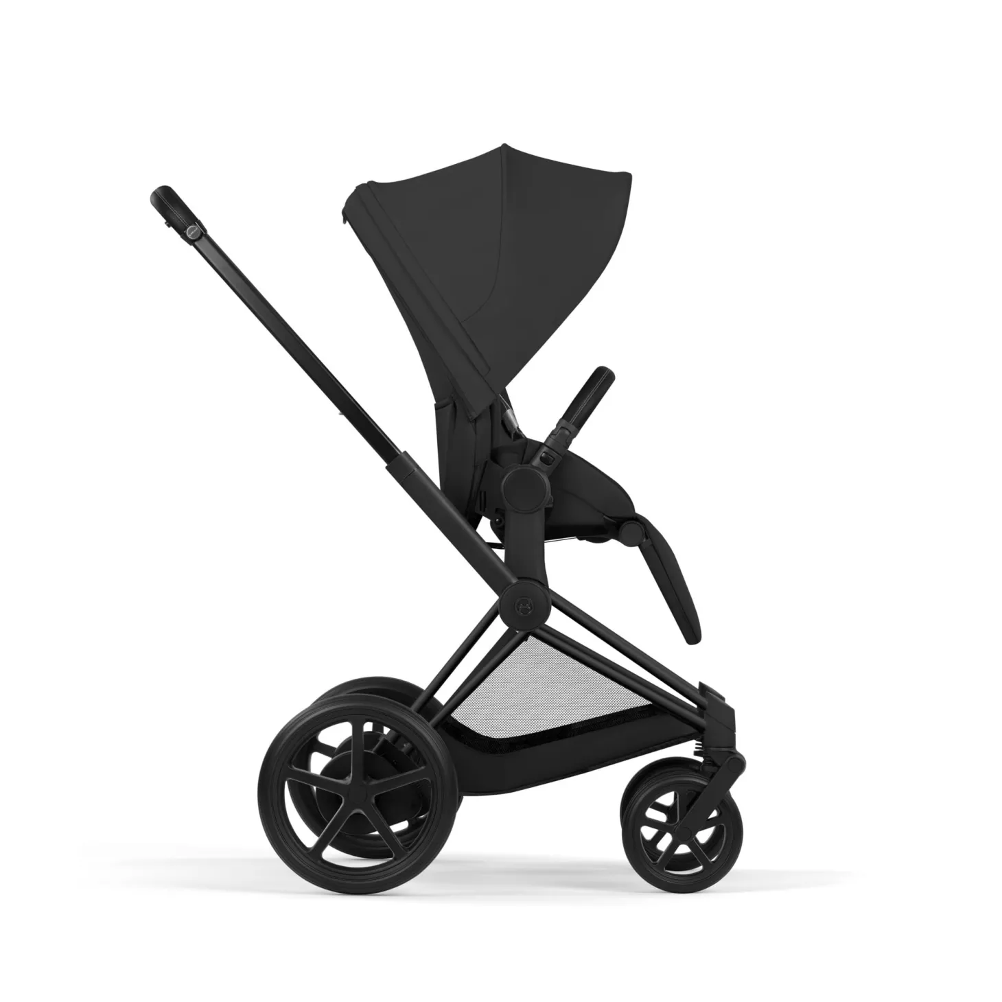 Cybex Poussette électrique tout-terrain Duo e-PRIAM Matt Black / Sepia Black