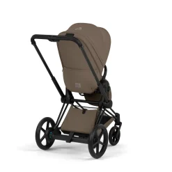 Cybex Poussette électrique tout-terrain Duo e-PRIAM Matt Black / Cozy Beige