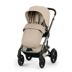Cybex                    Poussette Talos S Lux    Châssis Taupe/Siège Almond Beige