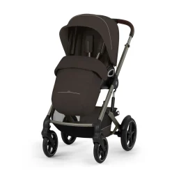 Cybex                    Poussette Talos S Lux    Châssis Taupe/Siège Chocolate Brown