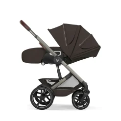 Cybex                    Poussette Talos S Lux    Châssis Taupe/Siège Chocolate Brown