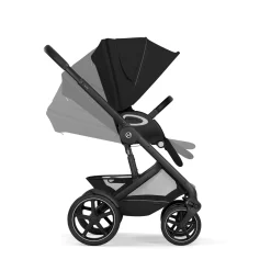 Cybex                    Poussette Talos S Lux    Châssis Noir/Siège Moon Black