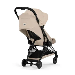 Cybex Poussette ultra-compacte Coya Confort Châssis Matt Black / Cozy Beige