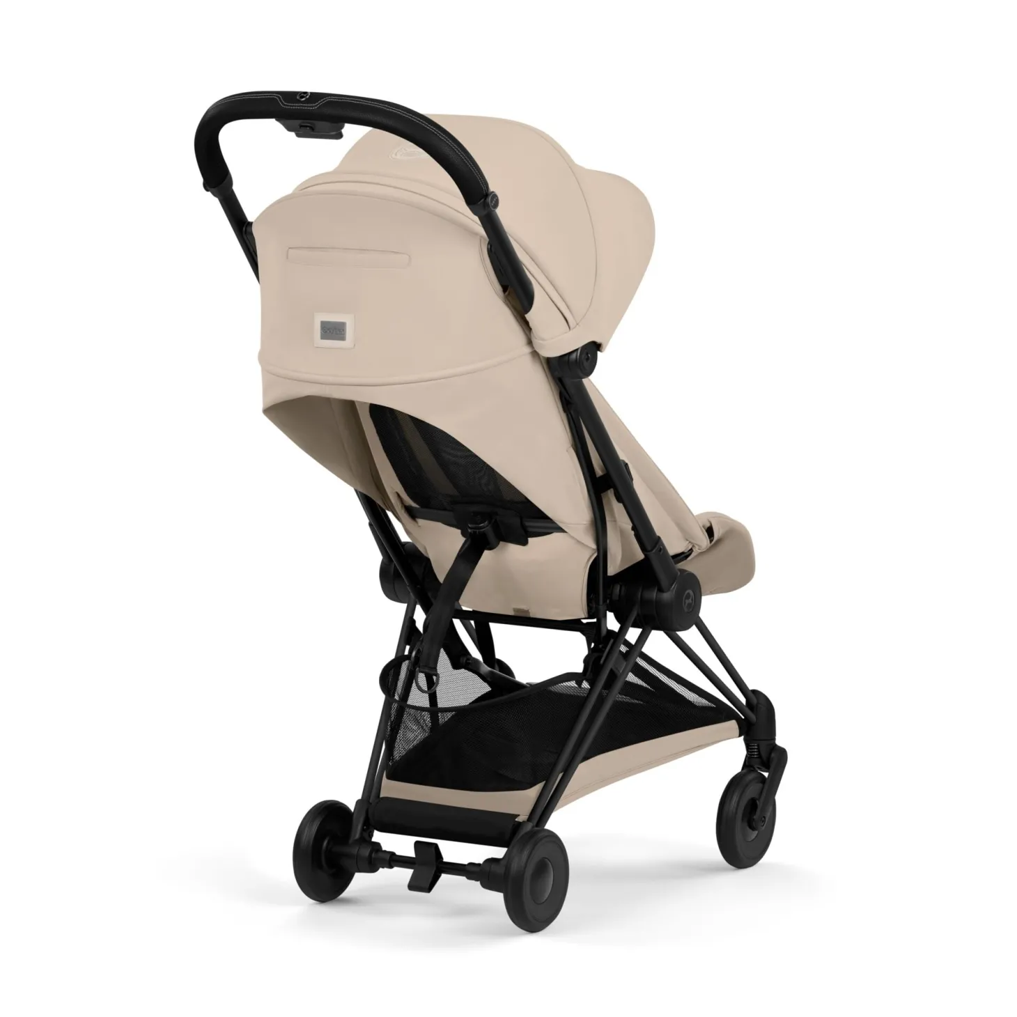 Cybex Poussette ultra-compacte Coya Confort Châssis Matt Black / Cozy Beige