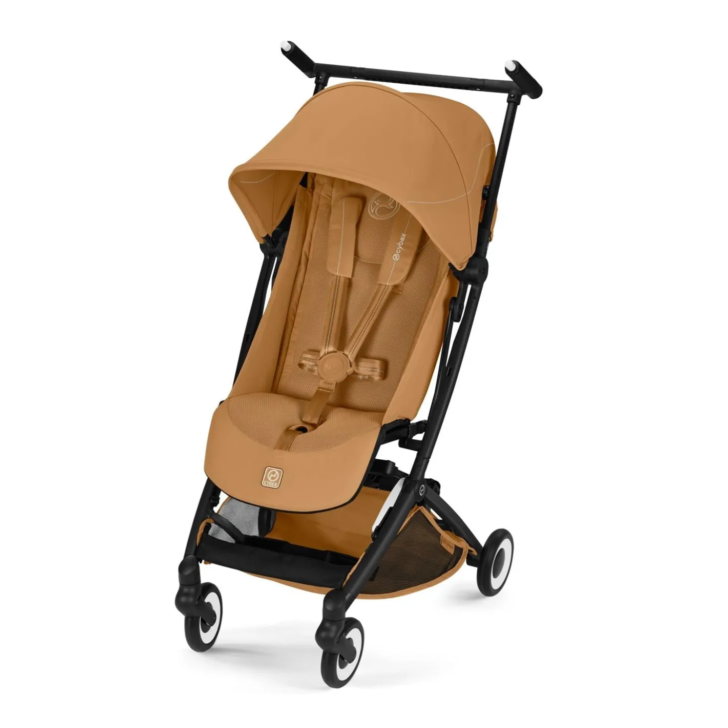 Cybex Poussette Ultra Compacte Libelle Châssis Black - Cinnamon Yellow