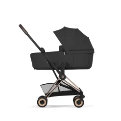 Cybex Poussette ultra-compacte Coya Confort Châssis Rose Gold / Sepia Black