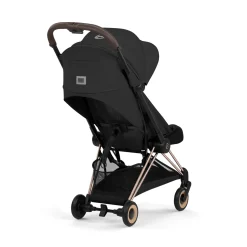 Cybex Poussette ultra-compacte Coya Confort Châssis Rose Gold / Sepia Black