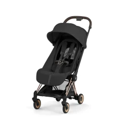 Cybex Poussette ultra-compacte Coya Style Châssis Rose Gold / Sepia Black