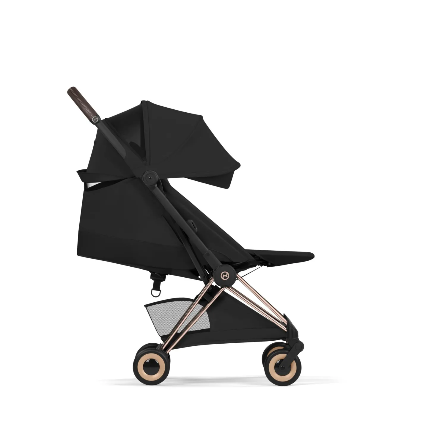 Cybex Poussette ultra-compacte Coya Style Châssis Rose Gold / Sepia Black