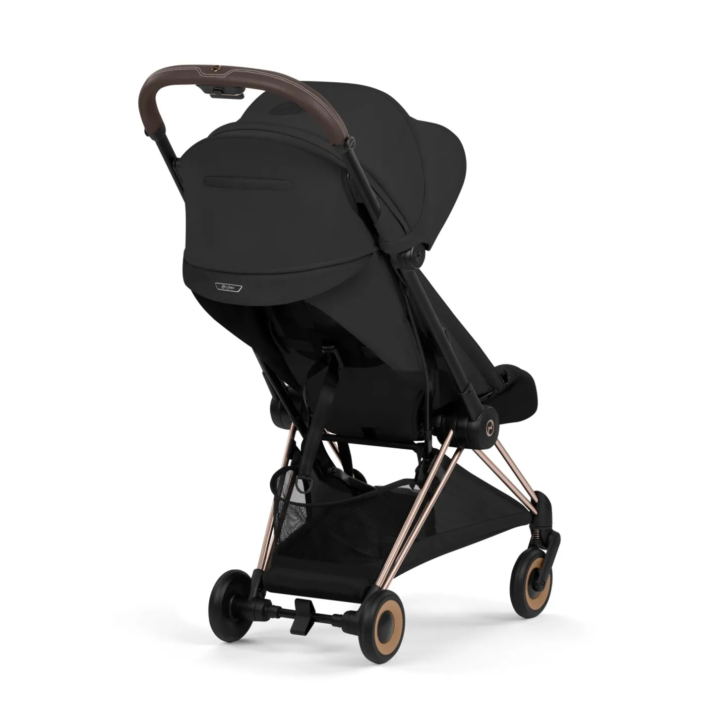 Cybex Poussette ultra-compacte Coya Style Châssis Rose Gold / Sepia Black