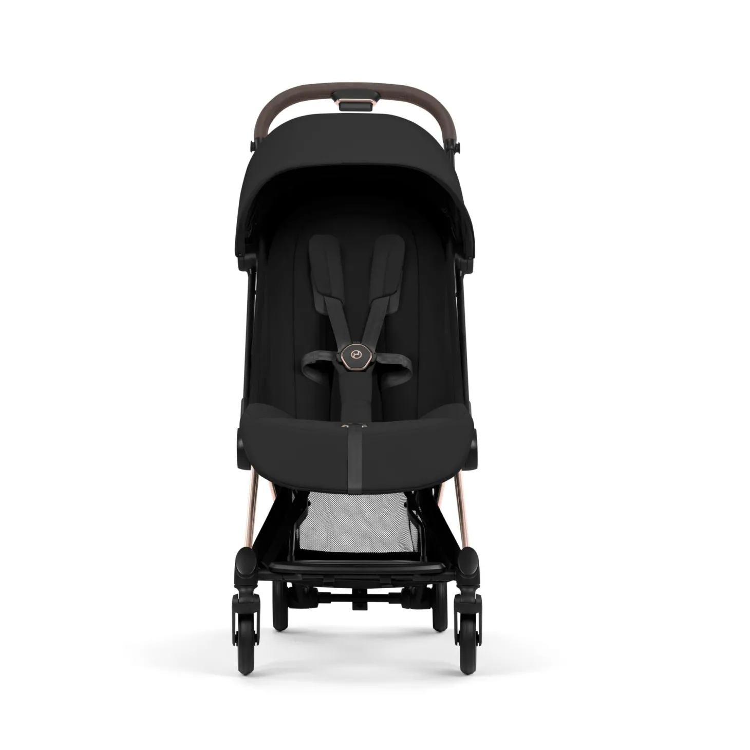 Cybex Poussette ultra-compacte Coya Style Châssis Rose Gold / Sepia Black