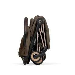 Cybex Poussette ultra-compacte Coya Style Châssis Rose Gold / Coconut Brown