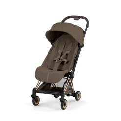 Cybex Poussette ultra-compacte Coya Style Châssis Rose Gold / Coconut Brown