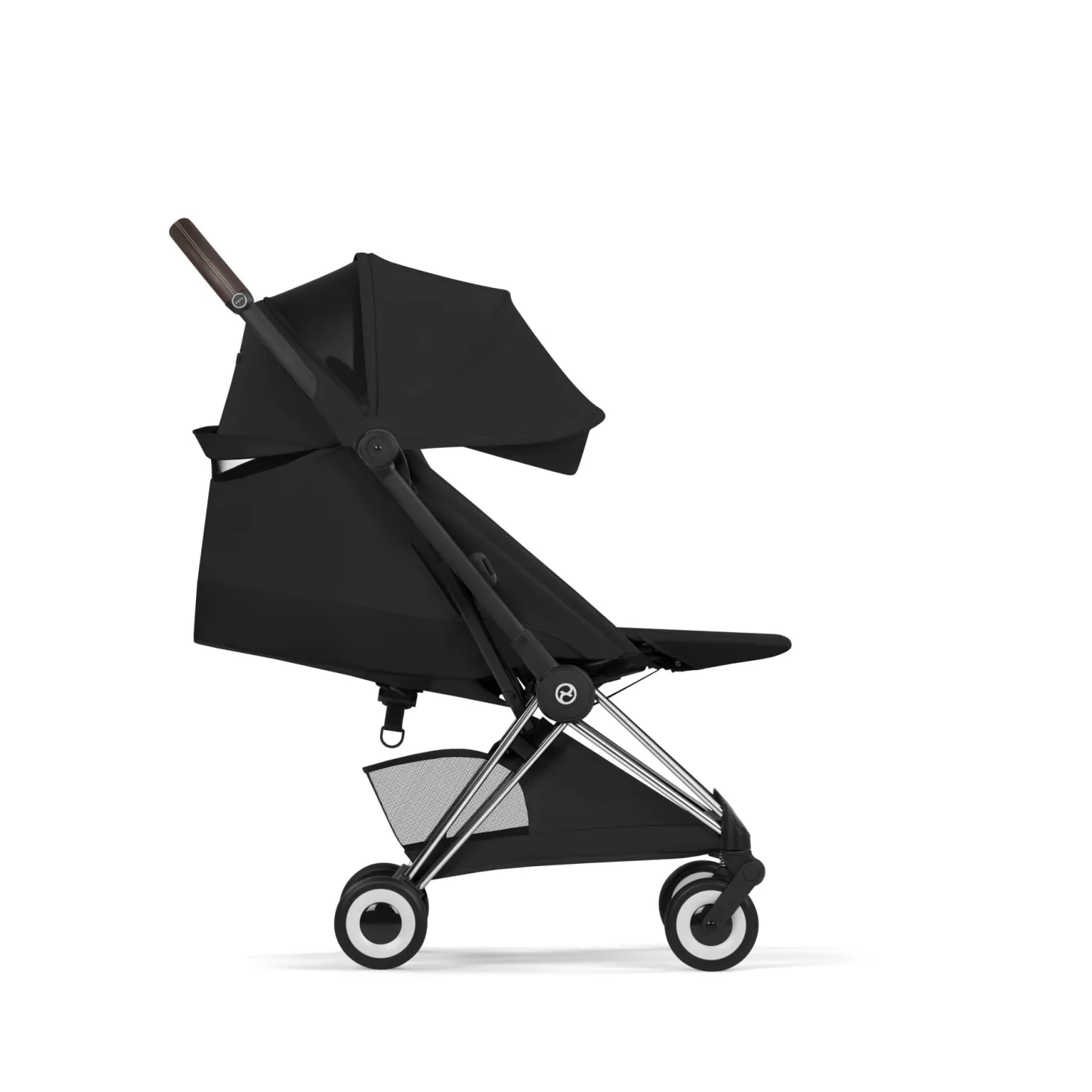 Cybex Poussette ultra-compacte Coya Style Châssis Chrome / Sepia Black