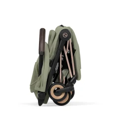 Cybex Poussette ultra-compacte Coya Style Châssis Rose Gold / Sage Green