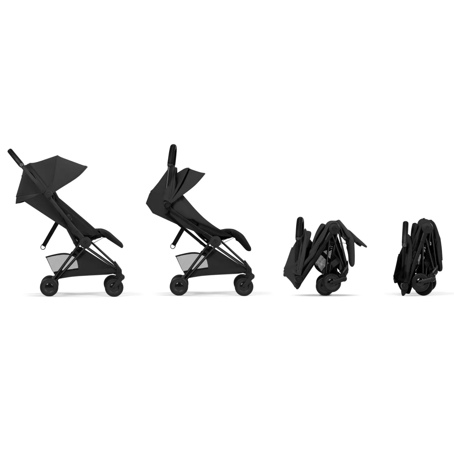 Cybex Poussette ultra-compacte Coya Style Châssis Matt Black / Sepia Black