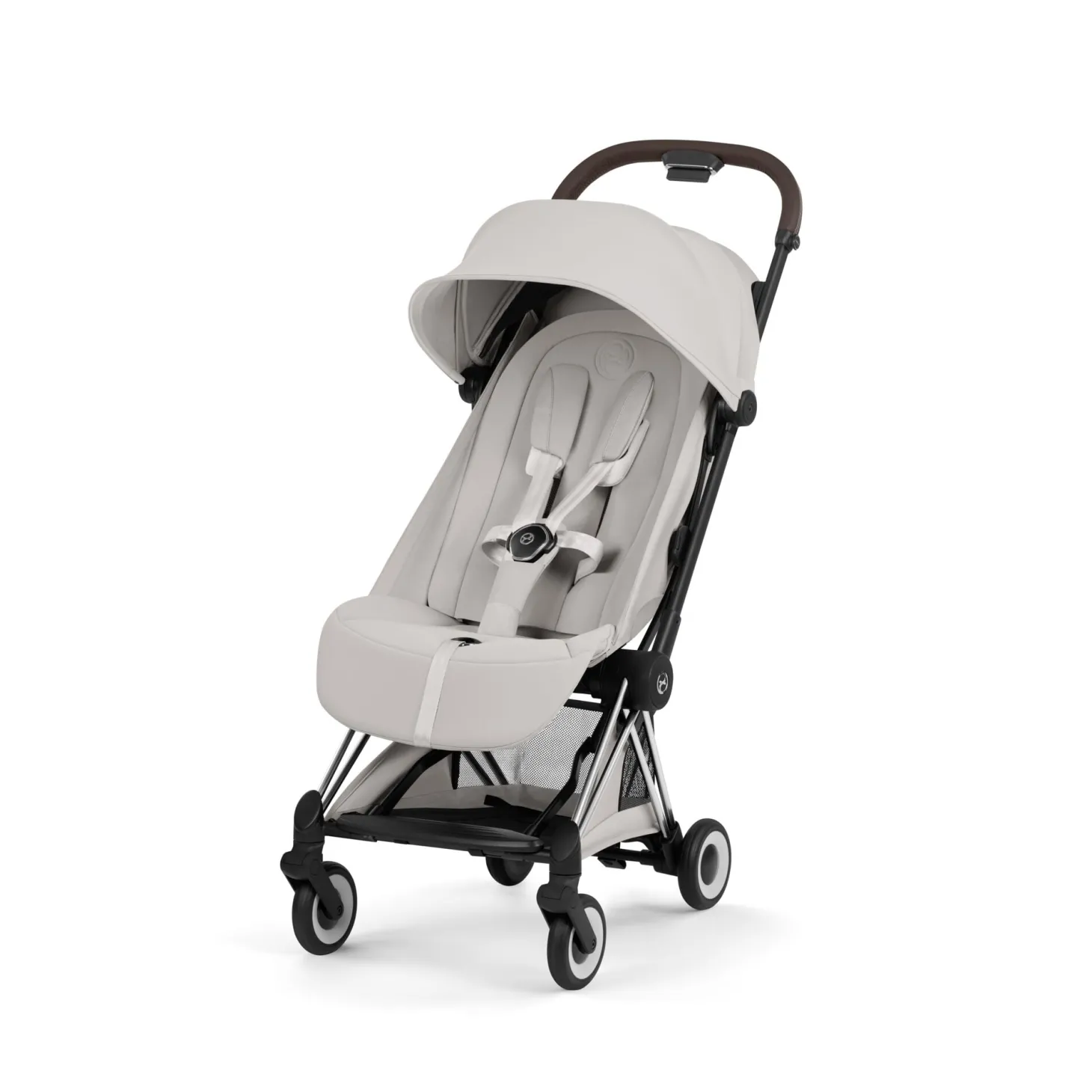 Cybex Poussette ultra-compacte Coya Style Châssis Chrome / City Grey