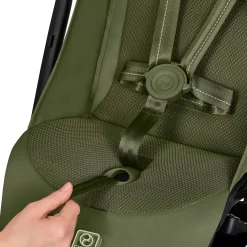 Cybex Poussette ultra compacte Orfeo 2 Châssis Noir/Siège Magic Black