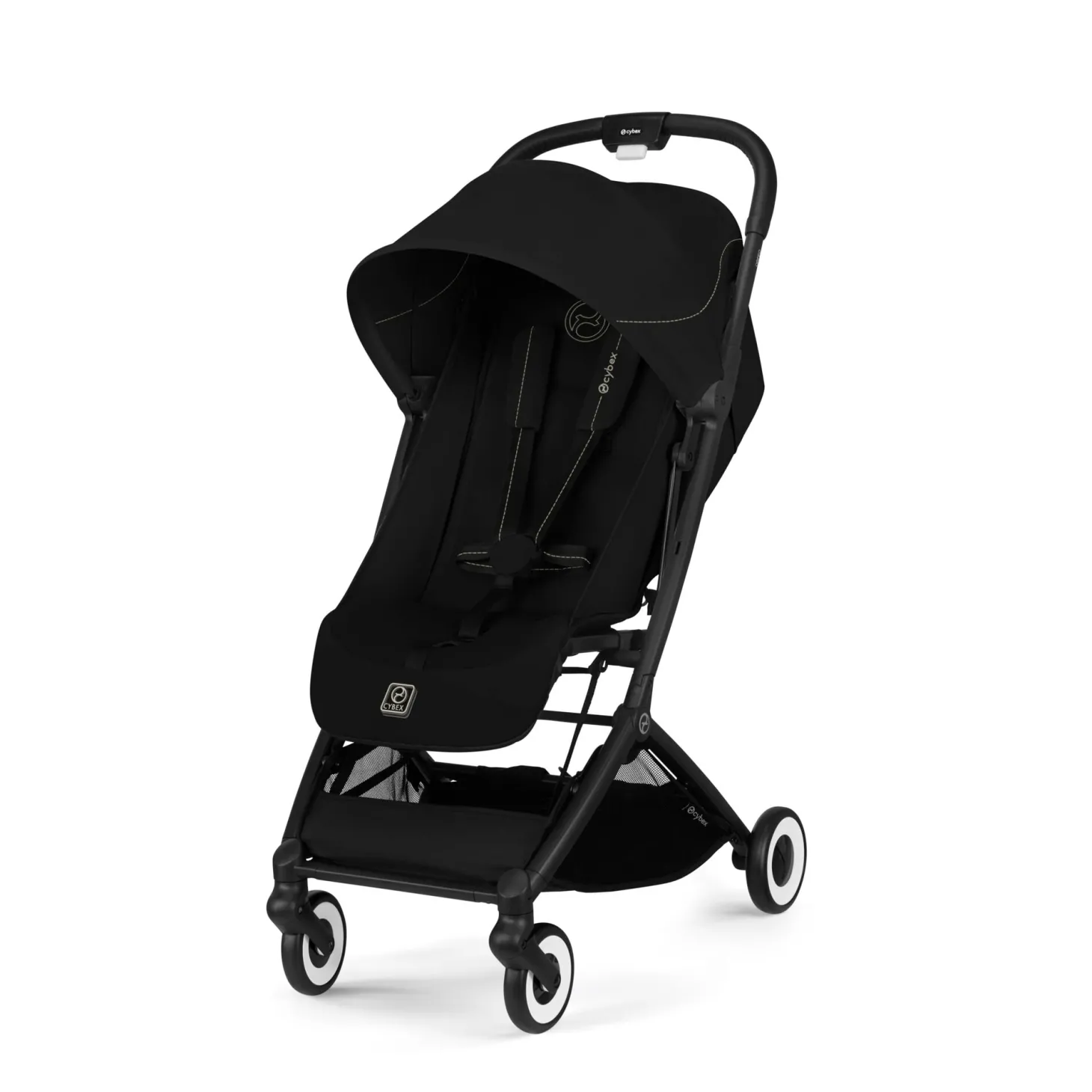 Cybex Poussette ultra compacte Orfeo 2 Châssis Noir/Siège Magic Black