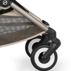 Cybex Poussette Ultra Compacte Orfeo Châssis Taupe - Almond Beige