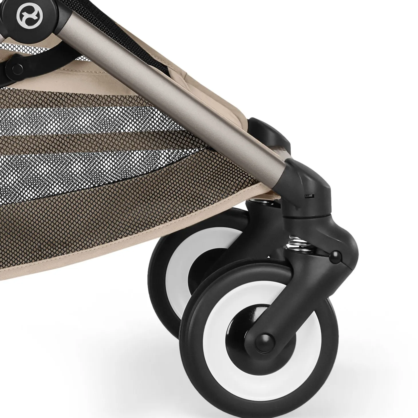 Cybex Poussette Ultra Compacte Orfeo Châssis Taupe - Almond Beige