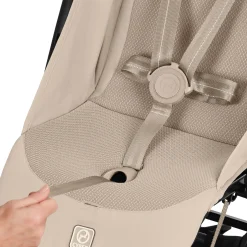 Cybex Poussette Ultra Compacte Orfeo Châssis Taupe - Almond Beige