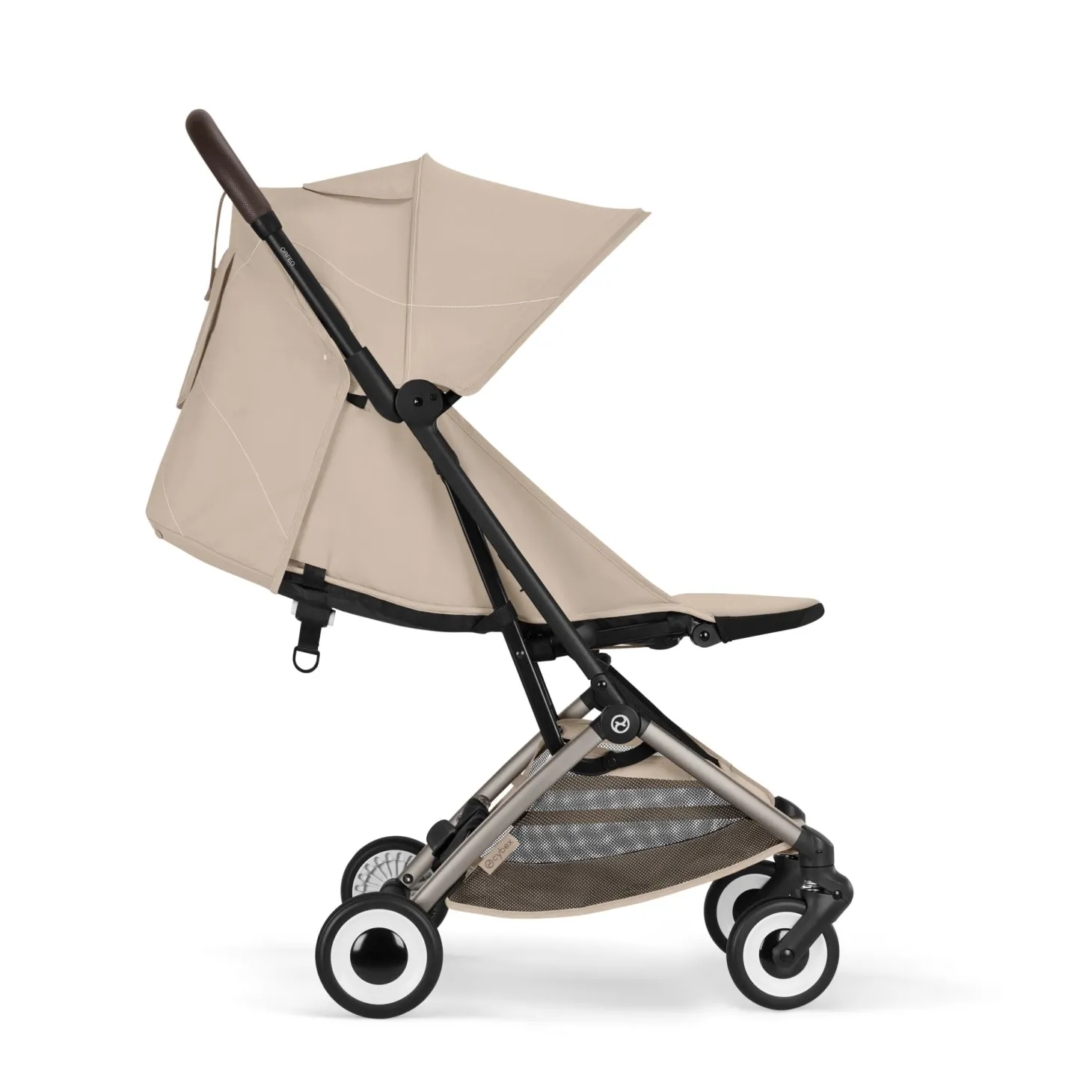 Cybex Poussette Ultra Compacte Orfeo Châssis Taupe - Almond Beige