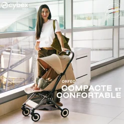 Cybex Poussette Ultra Compacte Orfeo Châssis Black - Magic Black