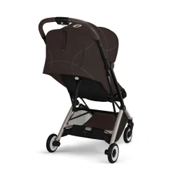 Cybex Poussette Ultra Compacte Orfeo Châssis Taupe - Chocolate Brown