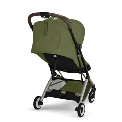 Cybex Poussette Ultra Compacte Orfeo Châssis Taupe - Moss Green