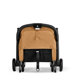 Cybex                    Poussette Ultra Compacte Orfeo     Châssis Black - Cinnamon Yellow