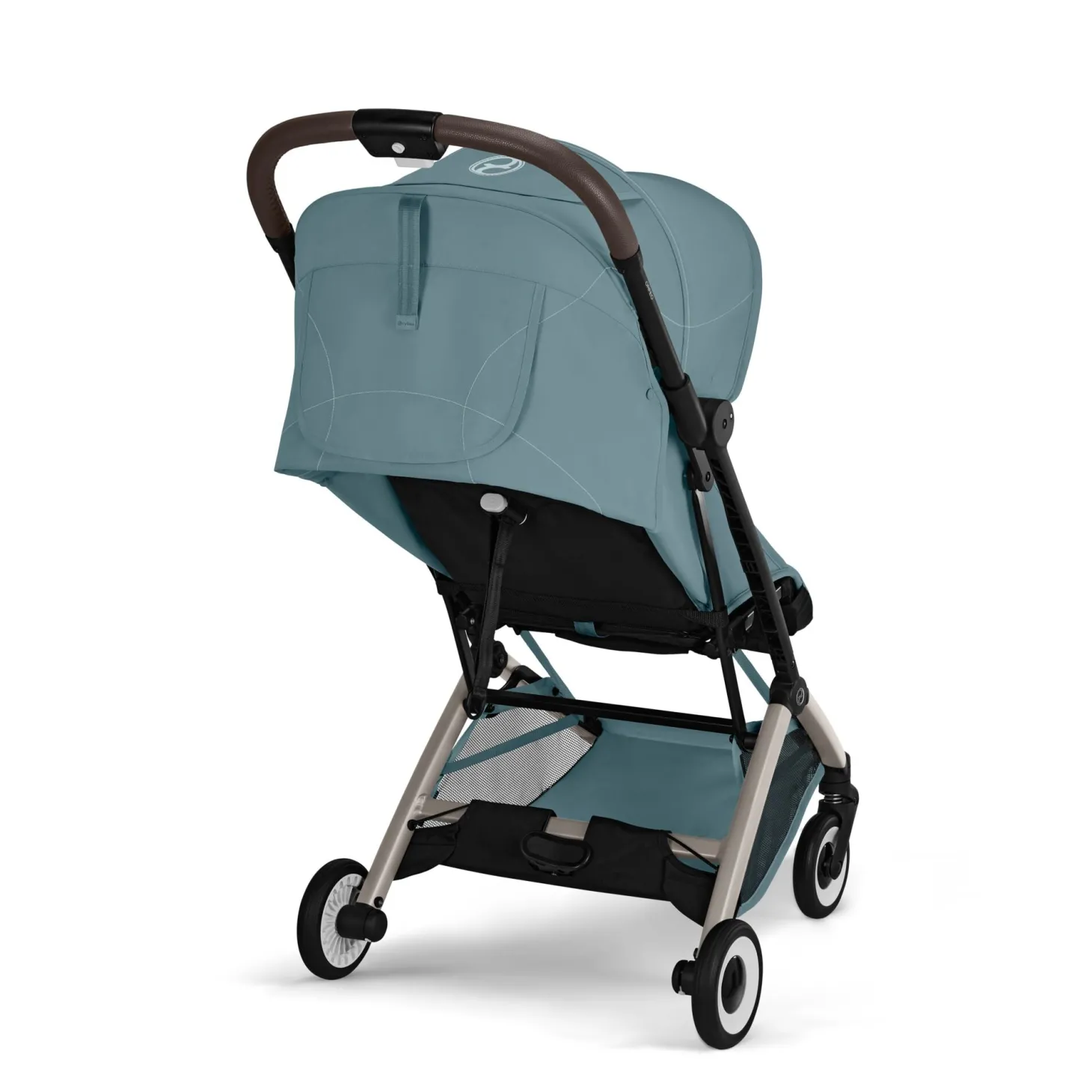 Cybex Poussette Ultra Compacte Orfeo Châssis Taupe - Stormy Blue