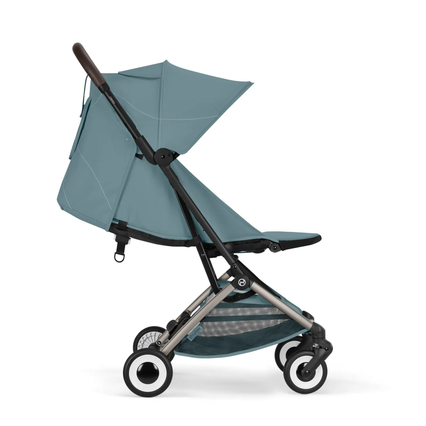 Cybex Poussette Ultra Compacte Orfeo Châssis Taupe - Stormy Blue