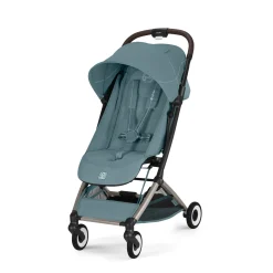 Cybex Poussette Ultra Compacte Orfeo Châssis Taupe - Stormy Blue