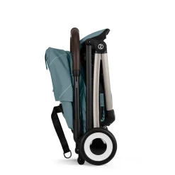 Cybex Poussette Ultra Compacte Orfeo Châssis Taupe - Stormy Blue