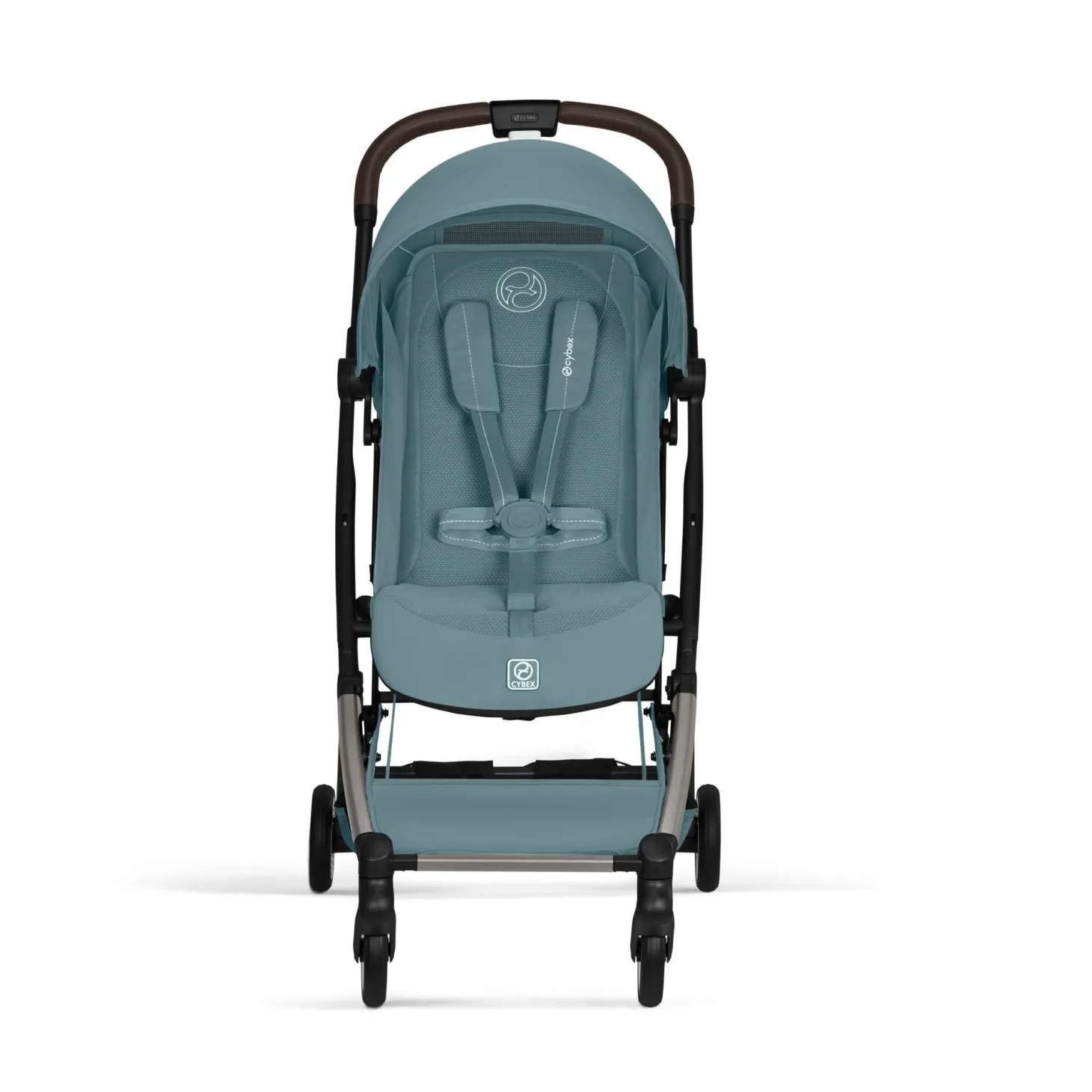 Cybex Poussette Ultra Compacte Orfeo Châssis Taupe - Stormy Blue