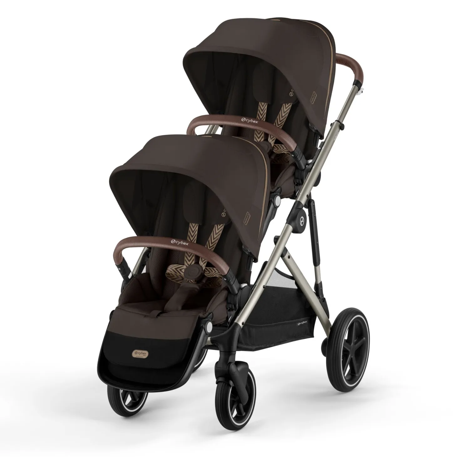 Cybex Second Siège Gazelle S Taupe/Chocolate Brown