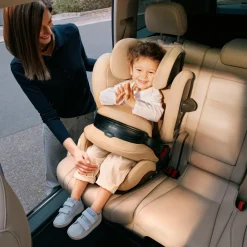 Cybex                    Siège Auto Pallas G3 tissu Plus avec Bouclier    Almond Beige
