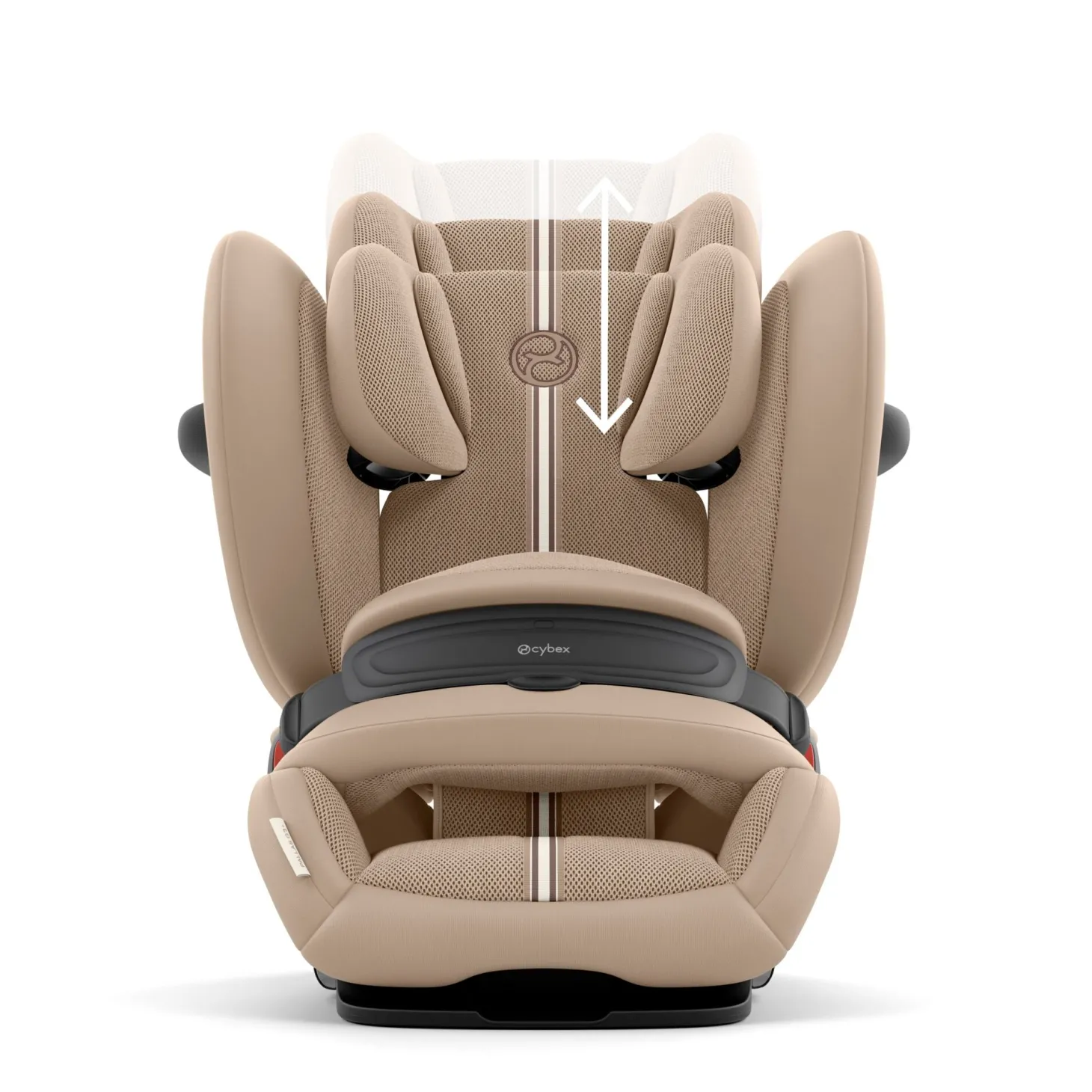 Cybex Siège Auto Pallas G3 tissu Plus avec Bouclier Almond Beige