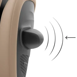 Cybex Siège Auto Pallas G3 tissu Plus avec Bouclier Almond Beige