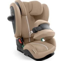 Cybex Siège Auto Pallas G3 tissu Plus avec Bouclier Almond Beige