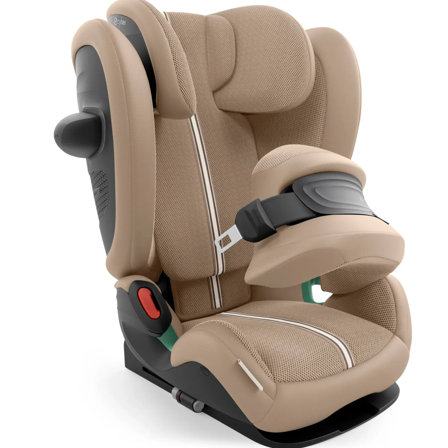 Cybex Siège Auto Pallas G3 tissu Plus avec Bouclier Almond Beige
