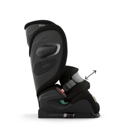 Cybex Siège Auto Pallas G3 tissu Plus avec Bouclier Moon Black
