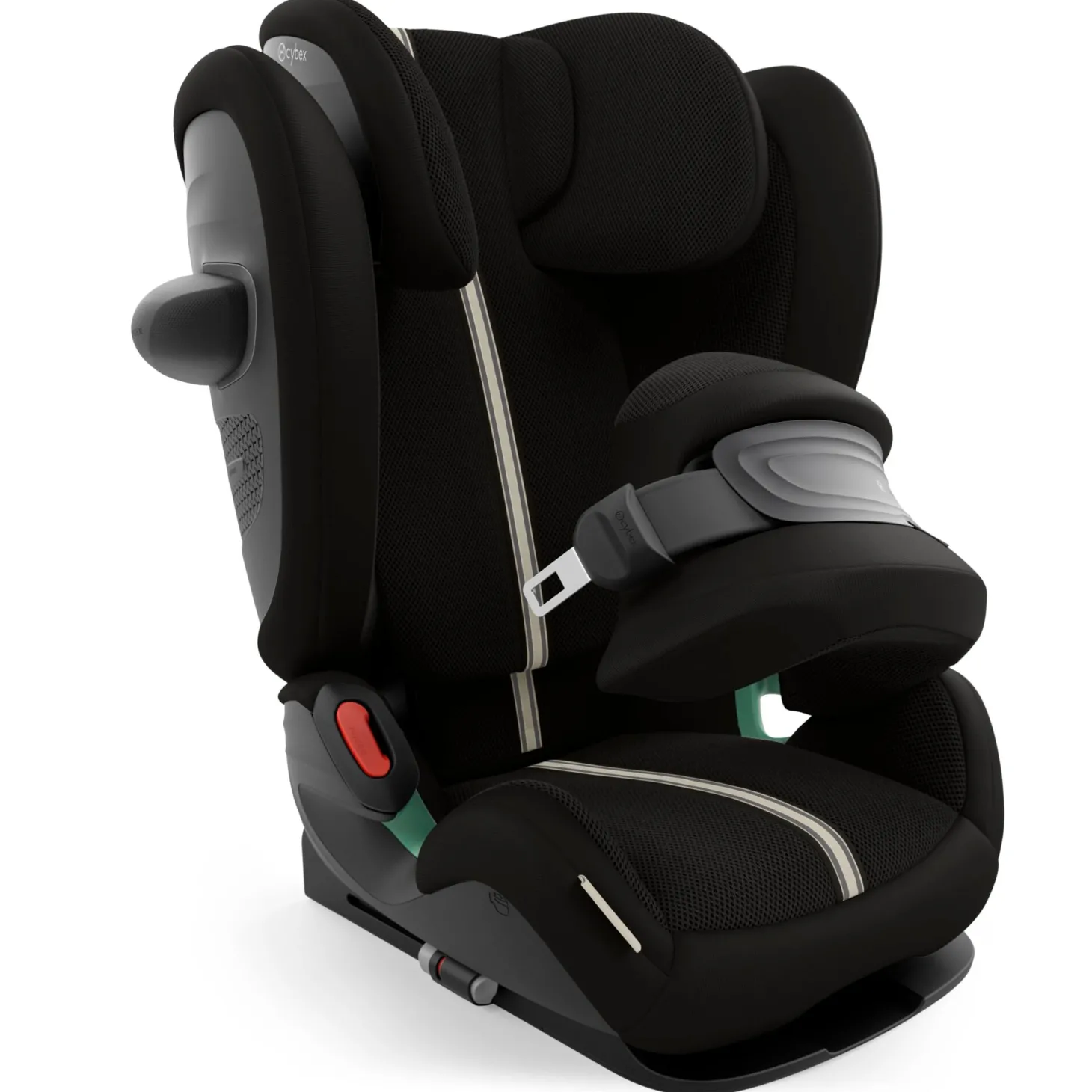 Cybex Siège Auto Pallas G3 tissu Plus avec Bouclier Moon Black
