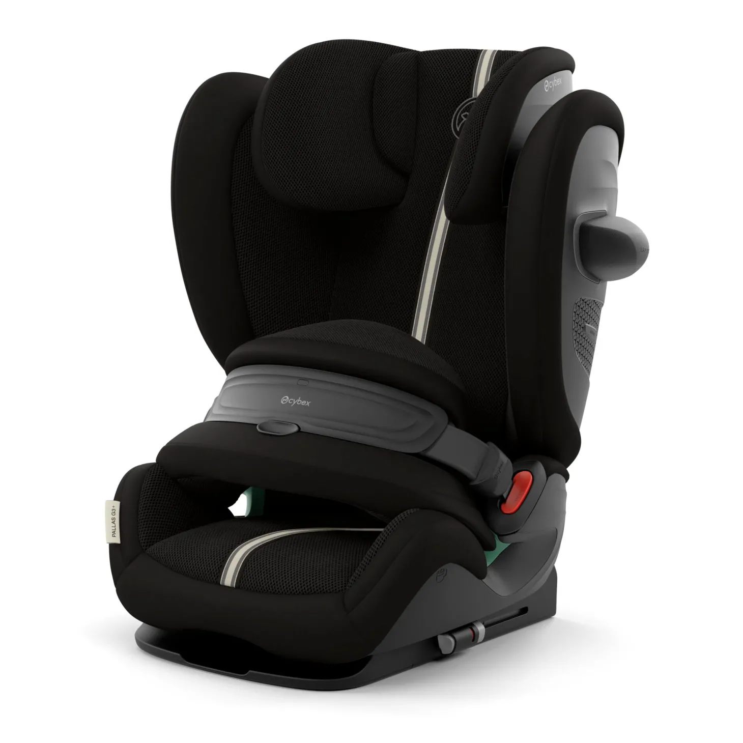 Cybex Siège Auto Pallas G3 tissu Plus avec Bouclier Moon Black