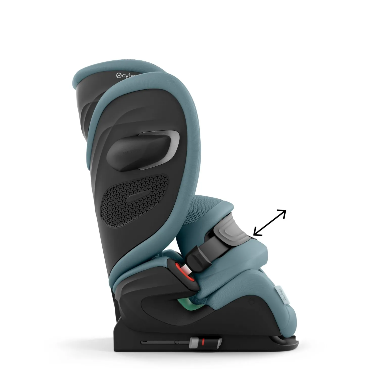 Cybex Siège Auto Pallas G3 tissu Plus avec Bouclier Stormy Blue