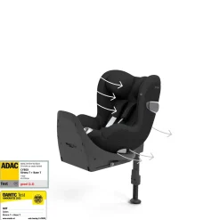 Cybex Siège Auto Sirona T i-Size Sepia Black